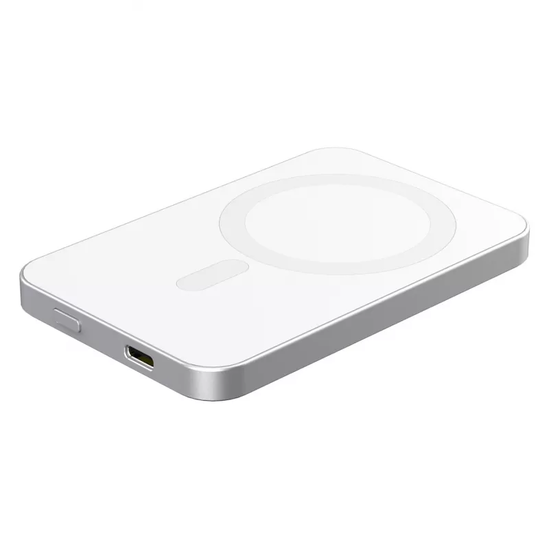 RealPower Powerbank PB-5000 MAG Silber 5.000mAh