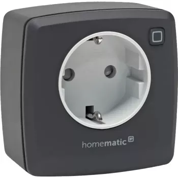 eQ-3 AG Homematic IP 161613A0, innen, Anthrazit, Kunststoff, IP20, IP20, 70 mm