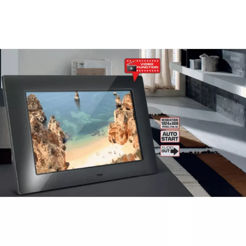 Braun DigiFrame 720 - Digitaler Fotorahmen - 17,78 cm (7) - 1024 x 600 (21241)