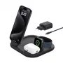Belkin BoostCharge Ladegerät für Kopfhörer Kabelloses Schnellladen USB Typ-C Schwarz