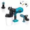 Dedra DED7057 kabellose Farbsprühpistole 18 V, 900 ml