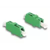 Optical Fiber Coupler LC Simplex female to LC Simplex female APC Grün DeLOCK 87984