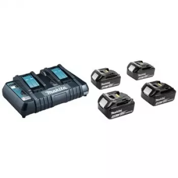 MAKITA Netzteil KIT 18V (BL1850Bx4+DC18RD) MAKPAC