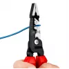 Knipex 13 72 200 ME Abisolierzange Schwarz, Blau, Rot, Edelstahl
