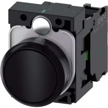 Siemens 3SU1100-0AB10-1BA0 Netzwerkgerät Schwarz