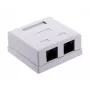 Alantec GN011 Netzwerk-Anschlussdose Cat6 Weiß