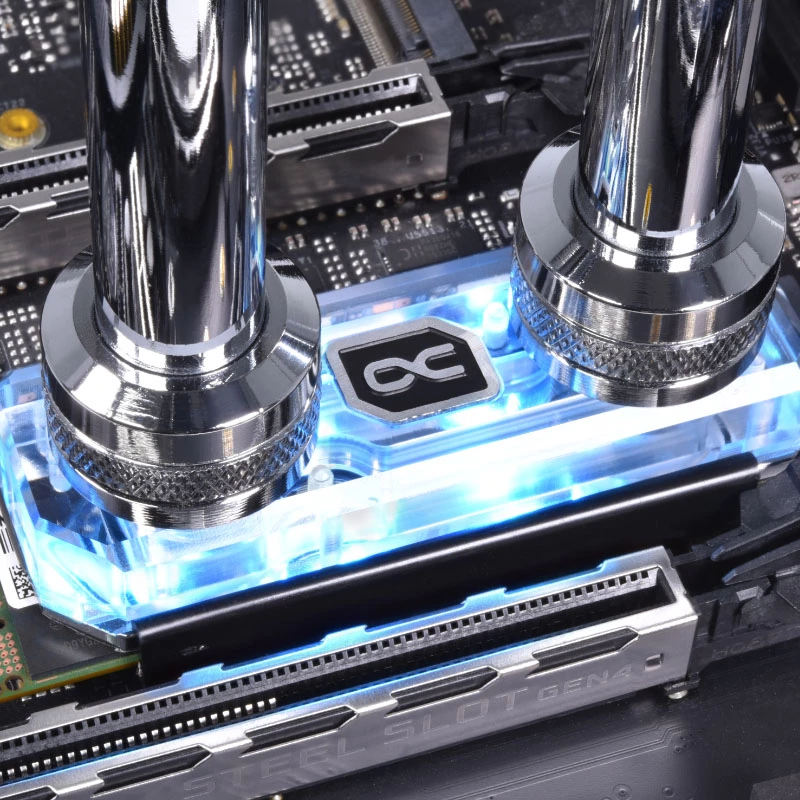 Alphacool HDX Apex M.2 2280 SSD Wasserkühler, Acryl aRGB