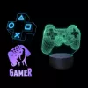 Tisch-LED-Lampe MANTA SNL122RGB RGB 3D-Lichtdekoration, farbwechselndes RGB, USB-betrieben