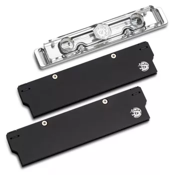 Bitspower Memory Cooler, DDR5, transparent doppelseitig - 2 DIMMS