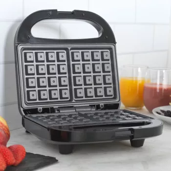 Doppel-Waffeleisen Progress EK5852PVDE – Doppelplatten, Antihaftbeschichtung, einstellbare Temperatur