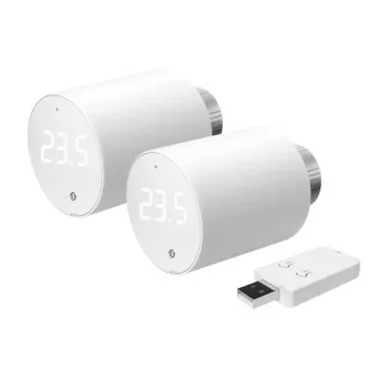 Shelly BLU TRV Thermostatkopf, WLAN/Bluetooth (2 Stück mit Steuergerät)
