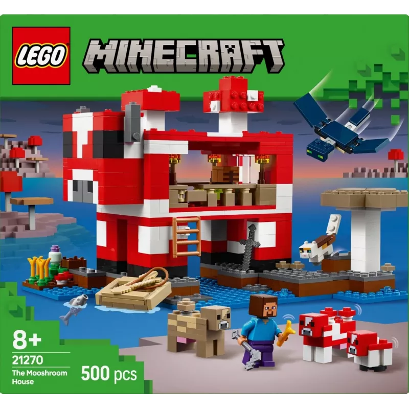 LEGO MINECRAFT 21270 Das Mooshroom-Haus