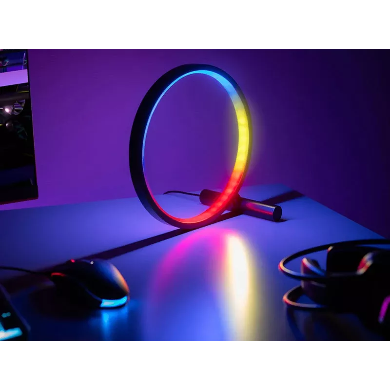 Tischleuchte TRACER Ambience Smart Circle LED RGB — dekorative intelligente LED-Kreis