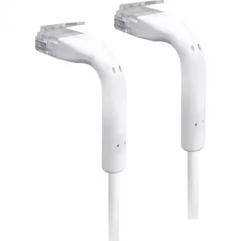 Ubiquiti ULTRA-THIN Patchkabel mit biegbaren Tüllen für Installationsflexibilität / Weiß / 5 m