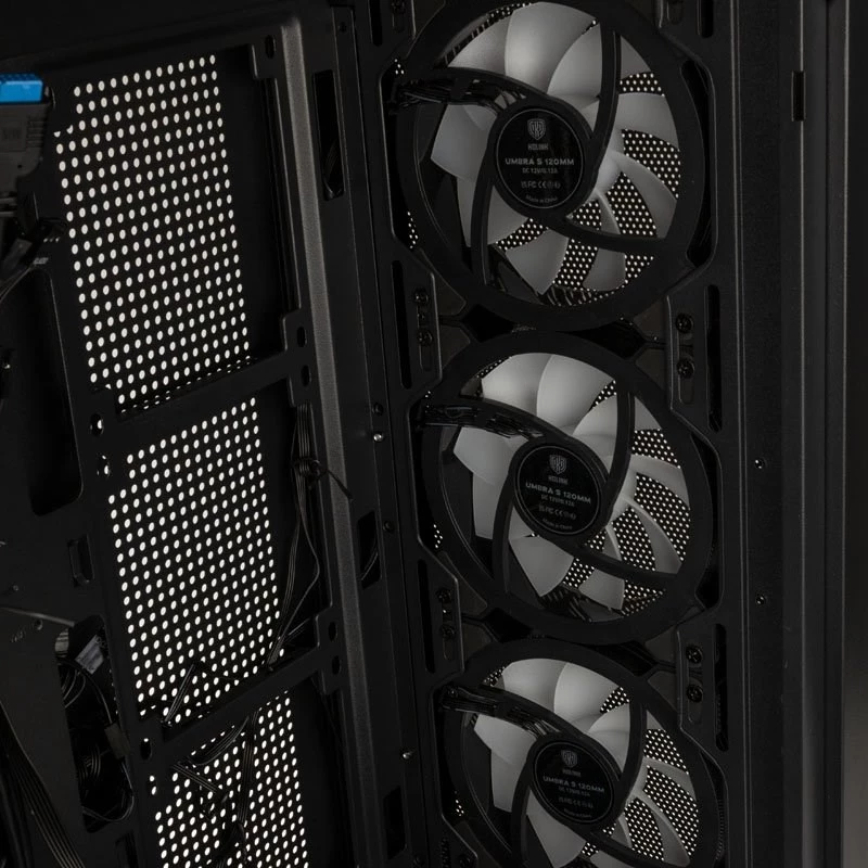Kolink UNITY MESHBAY ARGB Computergehäuse Midi Tower Schwarz