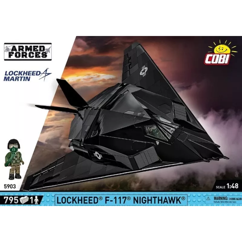 Lockheed F-117 Nighthawk Modellbausatz (1:48 Maßstab)