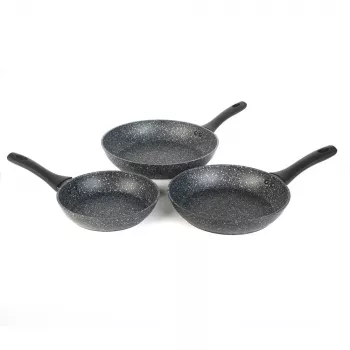 Bratpfannen-Set Salter BW06235S1BRMFOB — 3-teilige antihaftbeschichtete Pfannen 20/24/28 cm