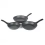 Bratpfannen-Set Salter BW06235S1BRMFOB — 3-teilige antihaftbeschichtete Pfannen 20/24/28 cm