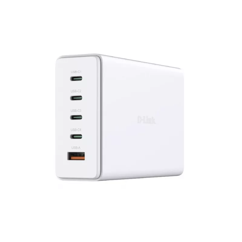 D-Link 240W GaN-Ladegerät, Innenbereich, AC, Weiß