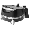 Elektrischer Pizzaofen SIMFER MKE0-P — 1100 W, 80–300°C, 30-Minuten-Timer, herausnehmbarer 33 cm Pizzastein, schwarz
