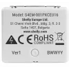Smart-Relais Shelly Relay EM Mini Gen4 1-Kanal Wi‑Fi Matter Zigbee Bluetooth 8A, 110–240V, Energiezähler