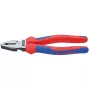 KNIPEX 02 02 200 - Kontrollzange - Stahl - Kunststoff - Blau/Rot - 20 cm - 342 g