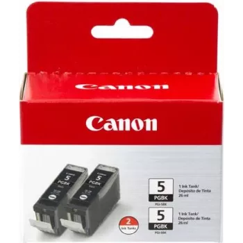 Tintenpatrone Canon PGI-5BK Original schwarze Pigmenttinte Mehrfachpack