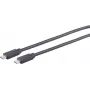 USB-Kabel S/CONN 13-28035 USB 2.0 2 m USB C Schwarz