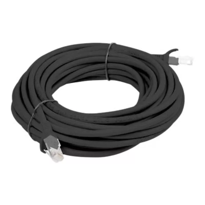 LANBERG Netzwerkkabel Cat6 U/UTP RJ-45 auf RJ-45, 5 m, schwarz, CCA-Leiter, 250 MHz, 26 AWG