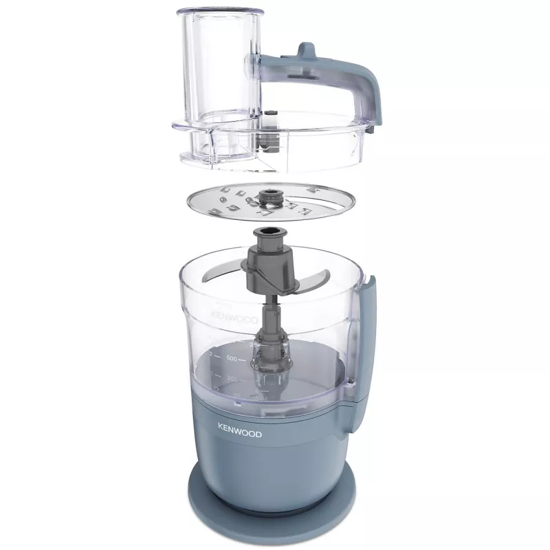 Küchenmaschine Kenwood FDP23.140GY MultiPro Go — kompakter tragbarer Zerkleinerer, grau