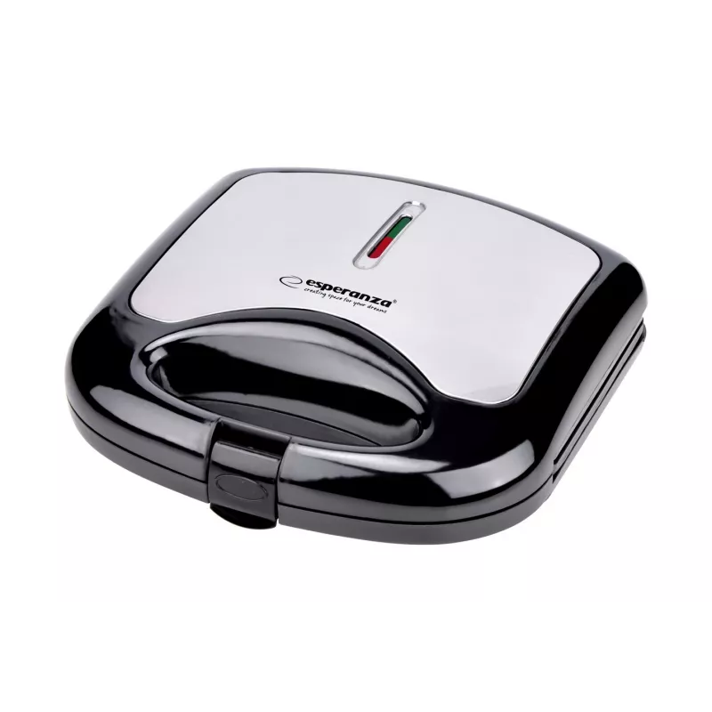 Esperanza ASIAGO Sandwichmaker 1000 W Schwarz, Weiß