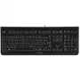 CHERRY KC 1000 Tastatur Büro USB QWERTY Spanisch Schwarz