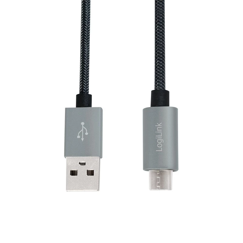 Sync- und Ladekabel USB-A auf Micro-B Stecker 2m