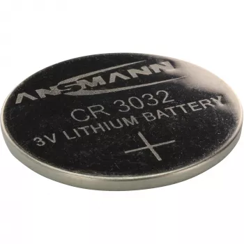 Ansmann Knopfzelle 3V Lithium CR3032, 1 Stück Blister (1516-0013)