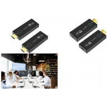 LogiLink LL HDW0111 - HDMI Extender Set Wireless 4K 60 Hz - Kabel-/Adapter-Set - Kabel-/Adapter-Set - Digital/Daten (HDW0111)