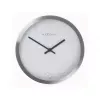 NeXtime Wanduhr 2991ar Paniki Number, Ø34 cm, Weiß