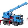 BRUDER MAN TGS Kran-LKW Blau ABS 03771