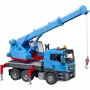 BRUDER MAN TGS Kran-LKW Blau ABS 03771
