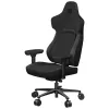 Universal-Gaming-Stuhl Thunder X3 CORE Loft — gepolsterte Sitzfläche und Rückenlehne, Höhe 134–144 cm, Sitzbreite 55 cm, schwarz