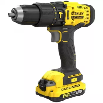 Akku-Bohrschrauber STANLEY SFMCD711D2K 18V Li-Ion 2x2Ah, 2-Gang, 80 Nm, LED, Koffer