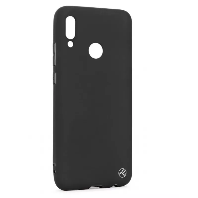 Handyhülle Tellur für Huawei Y9 2019 — mattes Silikon, schwarz