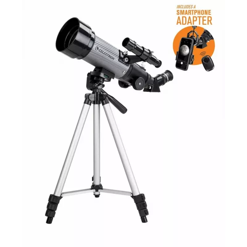 Celestron Travelscope 70 DX Refraktor Schwarz, Grau