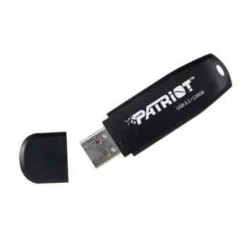Pendrive Patriot Xporter Core 128GB USB 3.2 Gen 1 80MB/s (PSF128GXRB3U) Schwarz