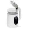 ADLER AD 1305 elektrischer Wasserkocher weiß/silber
