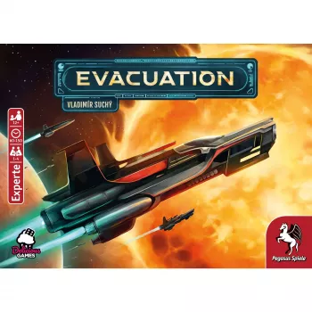 Pegasus Spiele 56260G Brettspiel Evacuation