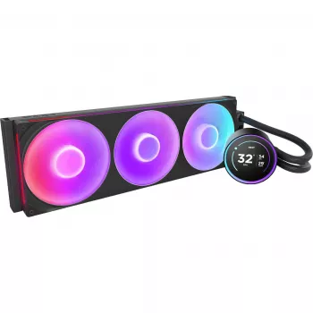 Kraken Elite 420 RGB 420 mm, Flüssigkeitskühlung schwarz
