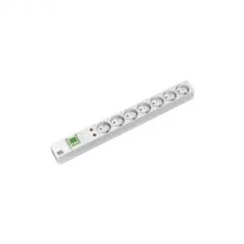 Steckdosenleiste Bachmann 333.838 7 AC-Ausgänge 1U Grau