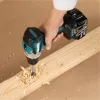 Makita DDF489RTJ Akku-Schrauber/Schlagschrauber 1800 U/min Schwarz, Blau, Stahl