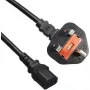 Netzkabel EECONN S12A-044-01007 Schwarz 1,8 m Typ G C13