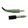 Kopfhörer ESPERANZA EH120 — kabelgebunden ohrumschließend, Kopfbügel, 2 m Kabel, 3,5 mm Adapter, Schwarz